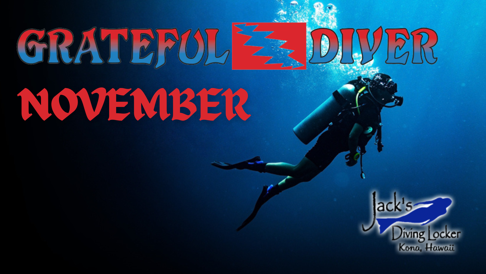 Welcome To Grateful Diver November! 